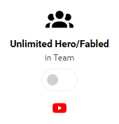 Unlimited Hero/Fabled